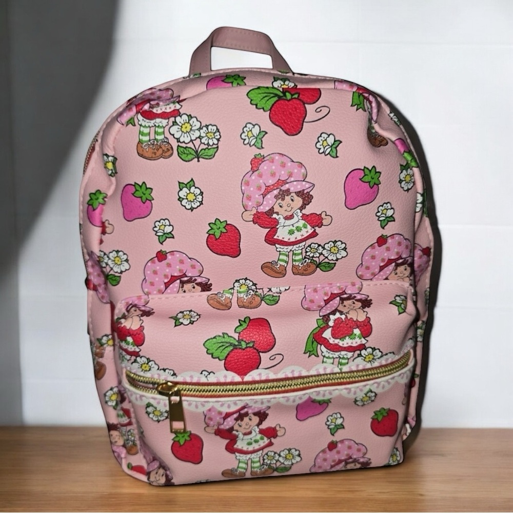 Strawberry Shortcake Pink Vintage Mini Backpack